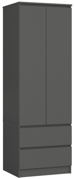 STAR S60 2D 2SZ ruhásszekrény – grafit színben