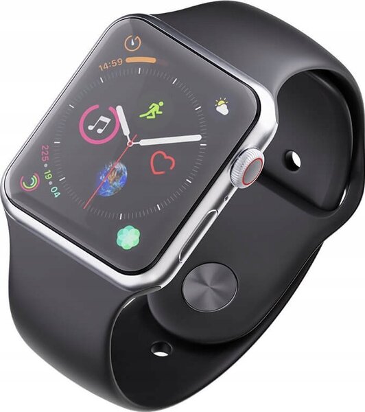3mk Óra kijelző védőfólia FlexibleGlass hibrid üvegfólia 7H Xiaomi Watch S4 Sport