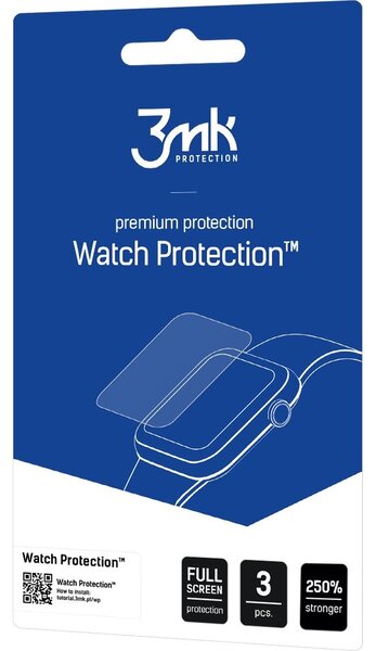 3mk Óra kijelző védőfólia ARC Apple Watch 9 41mm