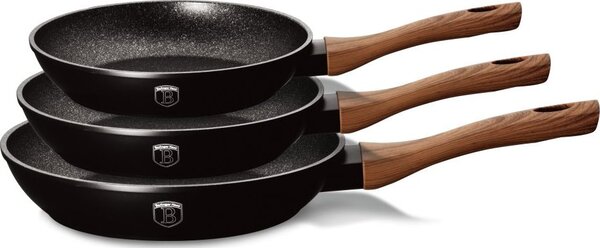 Hagyományos serpenyő Berlinger Haus EBONY ROSEWOOD COLLECTION 20 cm-es