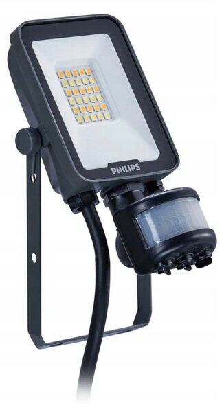 Philips Ledinaire Projektør Lille med sensor All-in BVP167 1200lm/830-840-865 10W IP65 Symmetrisk
