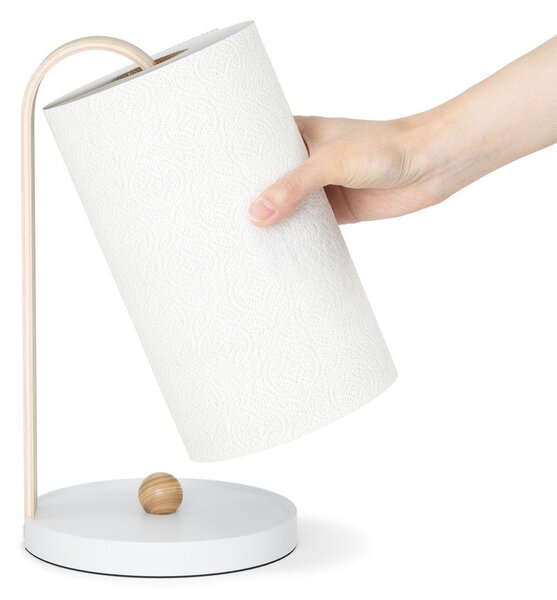 Fehér fa papírtörlő tartó ø 17 cm Bellwood – Umbra