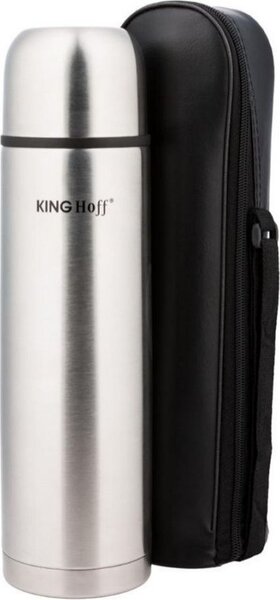 Kinghoff KH-4053 Termosz / Utazóbögre Tartóval 750 ml - Inox