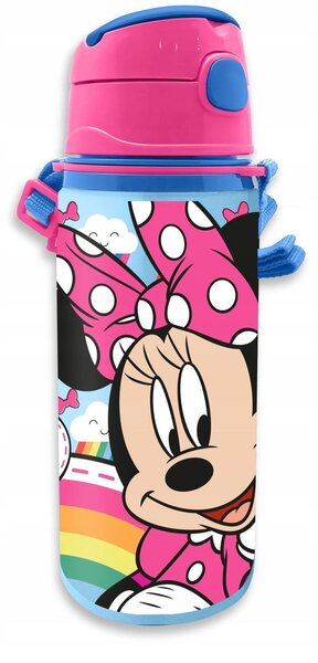 Disney Minnie alumínium kulacs akasztóval 600ml
