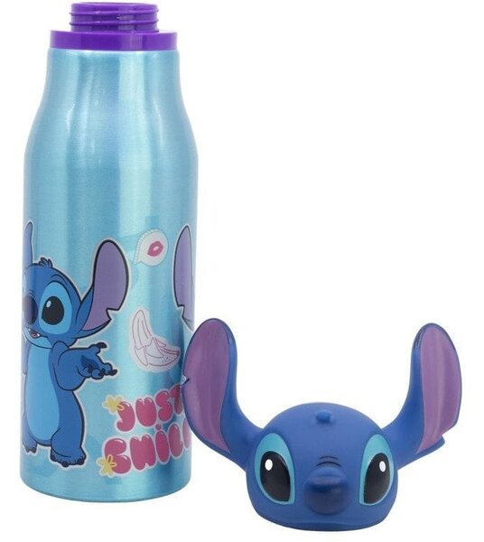 Stitch Fém Kulacs 690 ml 3D Mintás