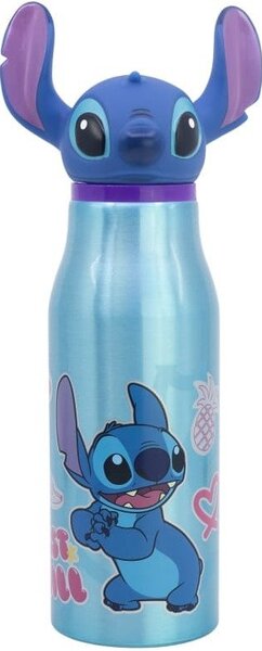Stitch Fém Kulacs 690 ml 3D Mintás