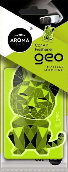 Aroma Car, Illatosító, Geo Cat Green Matisse Morning (5420894)