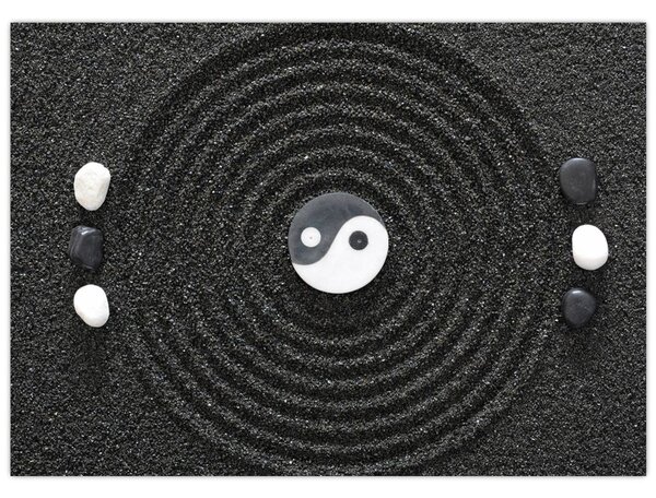 Kép - Yin és Yang (70x50 cm)