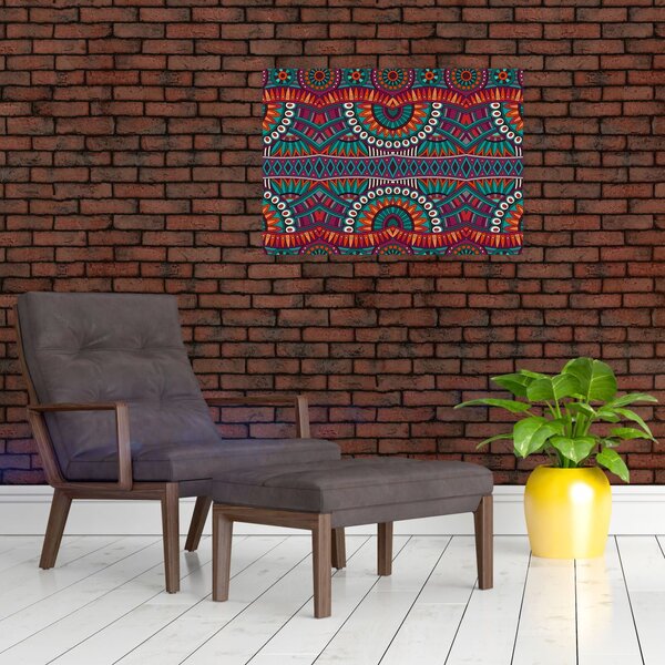 A díszítő absztrakció képe (70x50 cm)