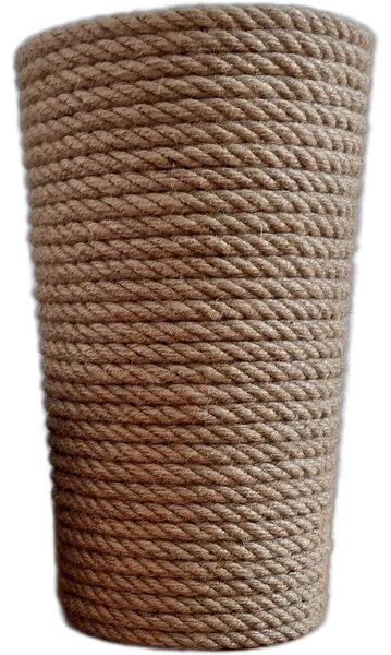 Adoni Jute flowerpot with insert, diameter 22cm, height 36cm (adoni36)