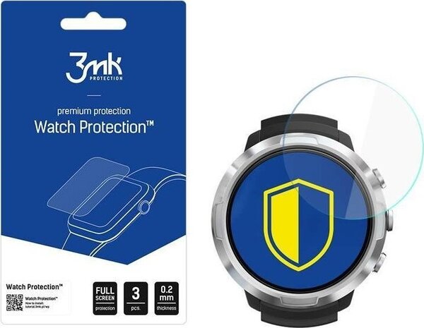 3mk Óra kijelző védőfólia FlexibleGlass hibrid üvegfólia 7H Suunto D5