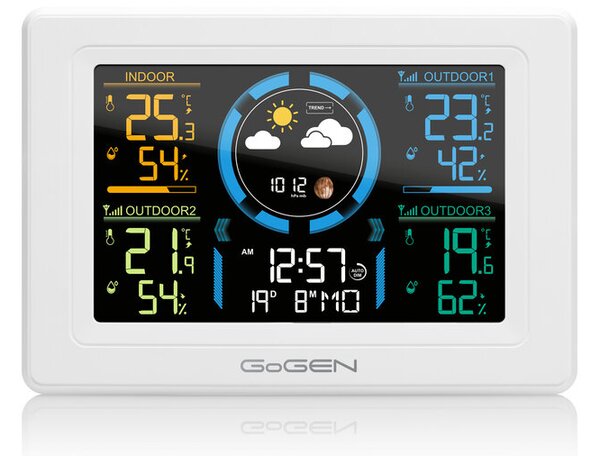 Gogen ME 3397 W LCD Időjárás állomás