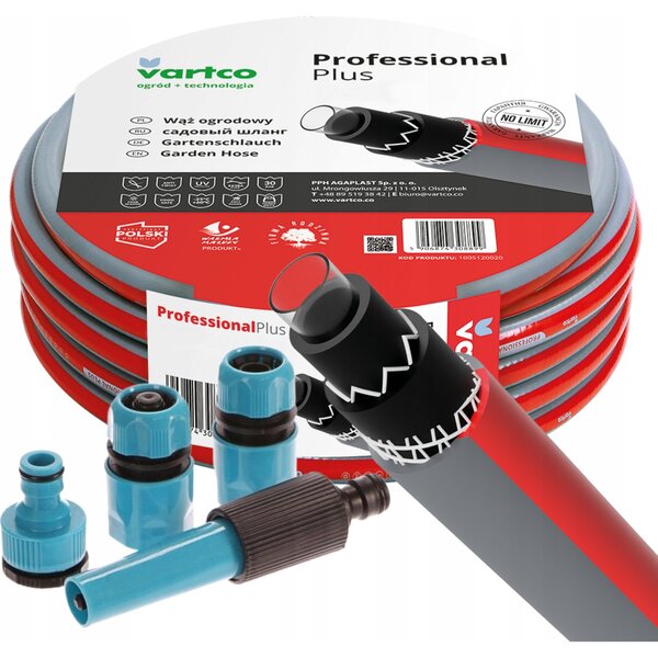 Agaplast Vartco Professional Plus 3/4" Kerti Tömlő 20 m