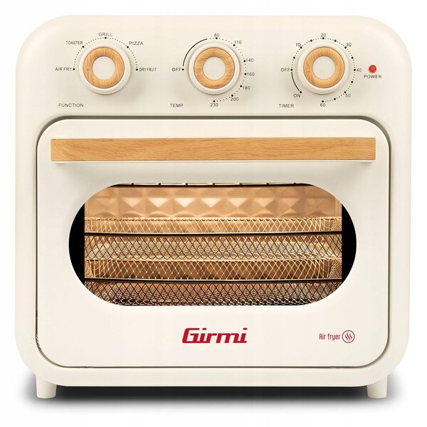 Girmi FG29 Ecofrit 22L forrólevegős, pizza és multifunkciós sütő