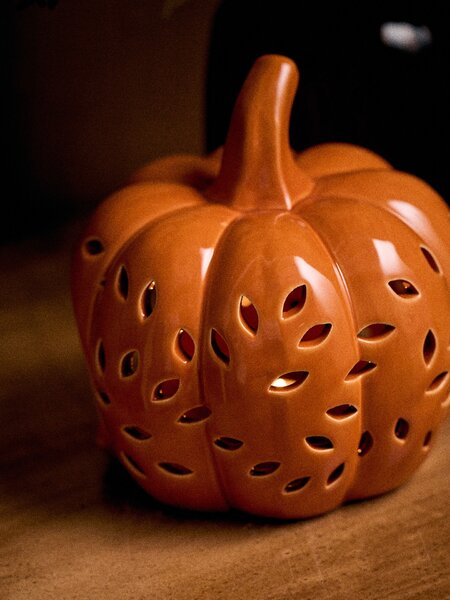 Sinsay - Töklámpás tealight gyertyatartó - narancs