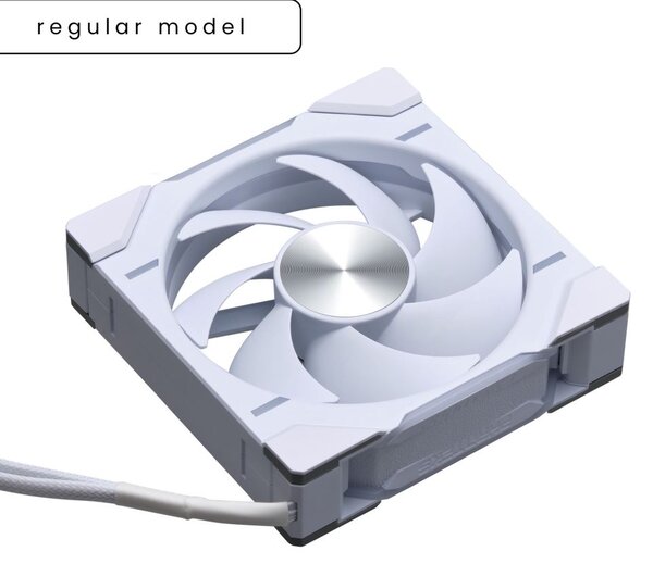 Phanteks PH-F120D30 120MM Regular ház hűtő ventilátor fehér 3db (PH-F120D30_DRGB_PWM_WT01_3P)