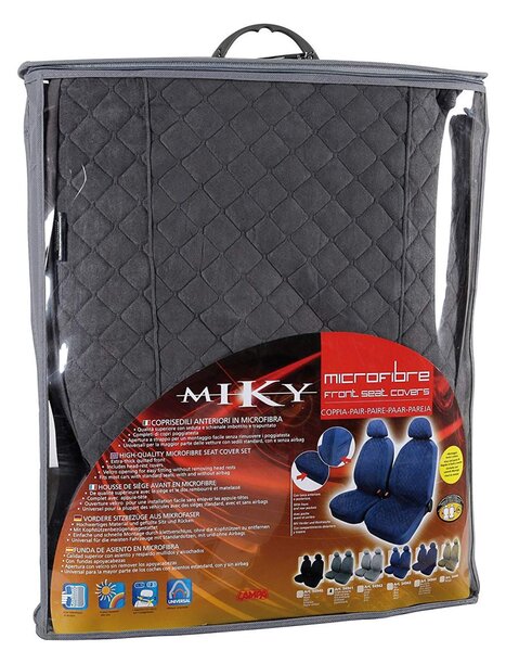Lampa Miky első üléshuzat antracit (54941)