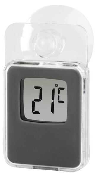 Hama 00186397 hőmérő Elektronikus hőmérő Beltéri/kültéri Szürke