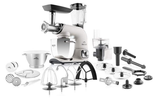 ETA 102890065 Konyhai robotgép 5,5L 1500 Watt - Fehér/Ezüst