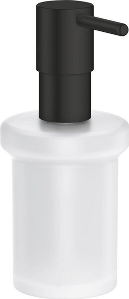 Folyékony szappanadagoló Grohe Essentials 1024702430, Falra szerelhető, 160 ml, Fém/Üveg, Matt, Fekete