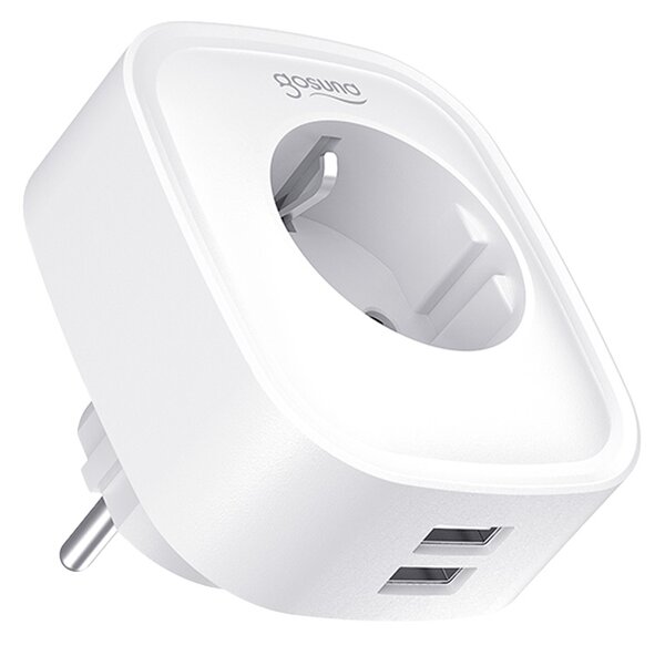 GOSUND SP112-M Fali aljzat Smart WiFi 2x USB fehér 2 db Xiaomi