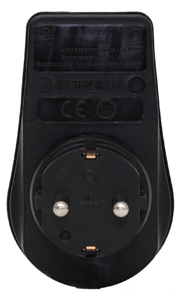 Home NVKO 1 250V Kültéri aljzat - Fekete/Sárga
