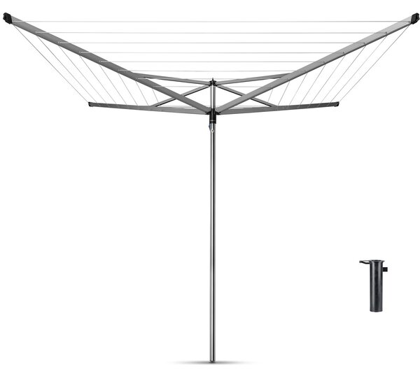 BRABANTIA Rotary Essential kerti ruhaszárító 40m UV-álló metál szürke 310669 BR310669