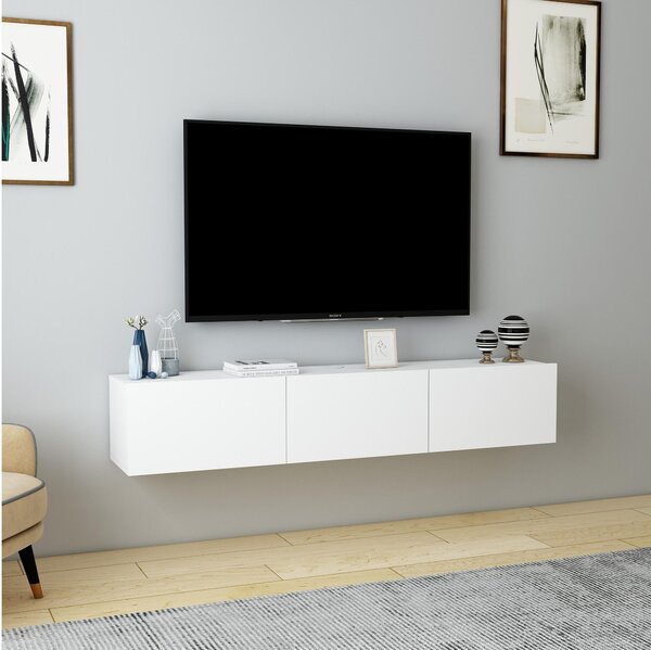 TV asztal/szekrény Dereba (fehér)