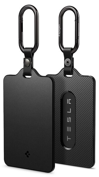Kulcstartó tok Tesla kártyához, Spigen Card Holder Case 2 darabos csomag +