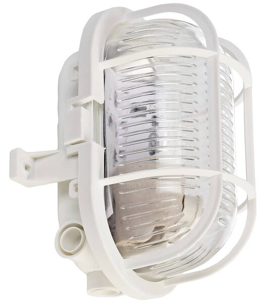 Deko Light Syrma Oval Weiß Kültéri mennyezeti lámpa, Kültéri fali lámpa Fehér (401011)