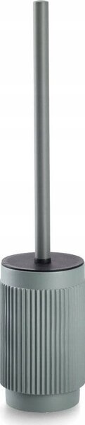 ZELLER WC-kefe csíkos motívummal, zsálya 9,2 × 41,6 cm