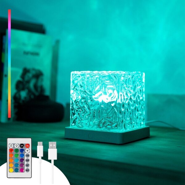 Proyector Led De Auroras Boreales Recargable Boralamp Innovagoods