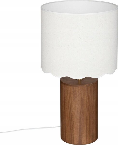 Lámpara De Mesa "vania" H50cm Marrón