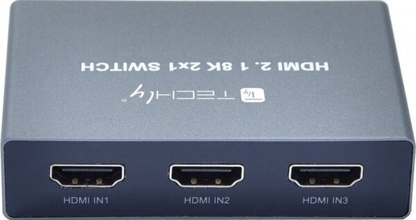 Techly IDATA HDMI-2138KT videojel kapcsoló