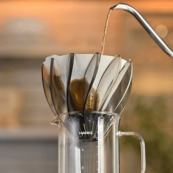 Dripper Hario V60 SUIREN - Czarno-Biały