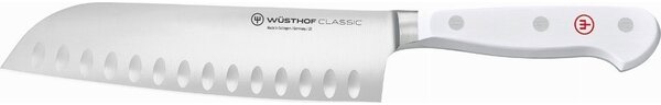 Classic White Konyhakés Santoku 17 cm Bordázott Díszdobozban