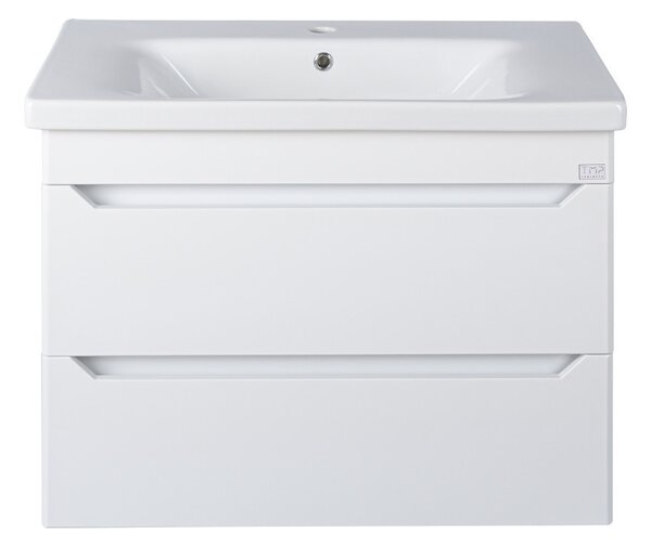 TMP SHARP 65 fali fürdőszobabútor - Sanovit SOFT - 13065 mosdóval - 65 x 45,5 cm