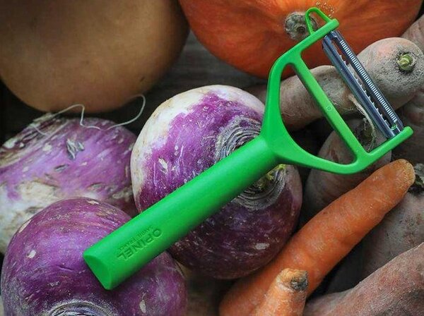 Opinel T-Duo Zöldséghámozó Polimer Zöld