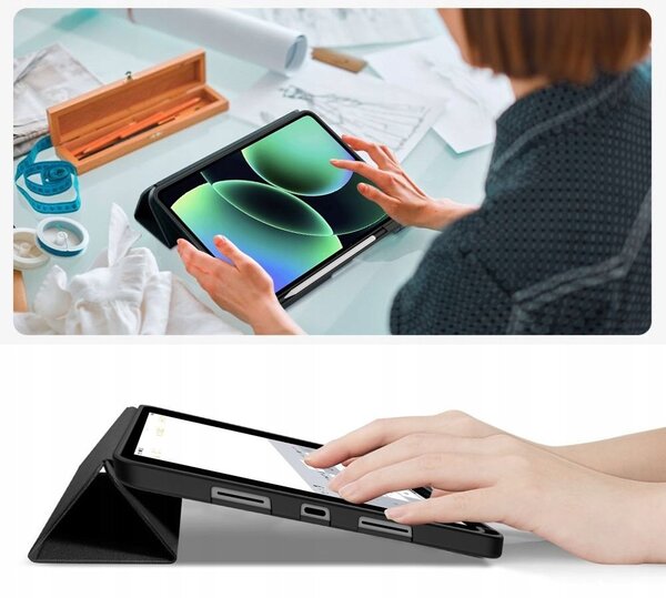 Etui na tablet 4kom.pl TECH-PROTECT SC PEN XIAOMI PAD 7 / 7 PRO / 8 / 8 PRO 11.2 BLACK