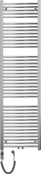 Mexen Ares, elektromos fűtőelem 1800x500 mm + fűtőrúd 900 W, króm, W102-1800-500-2900-01
