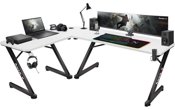 Huzaro Hero 7.0 Gamer asztal - Fehér