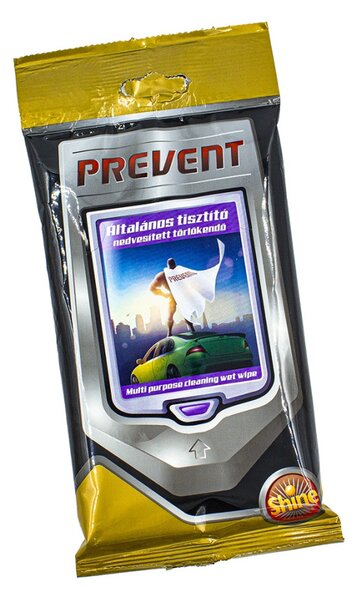 Prevent , Törlőkendő, Általános tisztításra, 20db (302294)