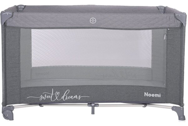 LORELLI Noemi 1 fix utazóágy - Cool Grey Star