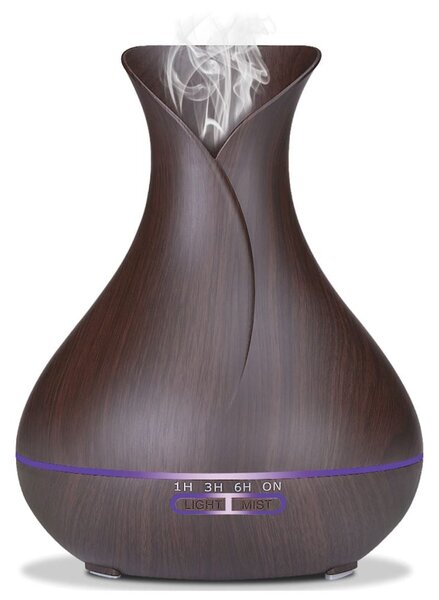 Platinet PADYM010DW aroma diffúzor 400ml sötétbarna fa
