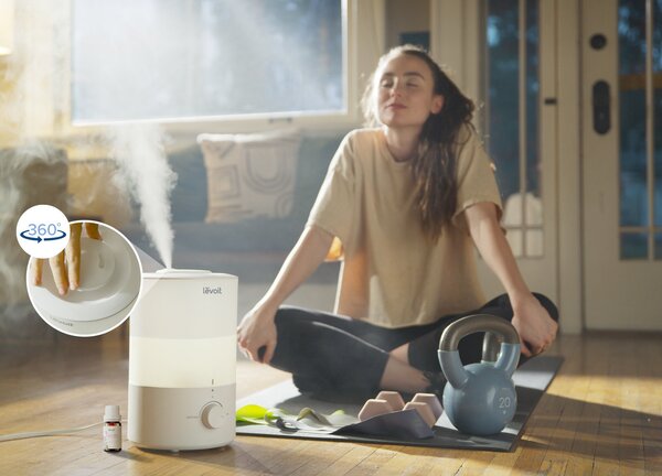 Levoit Dual 150 ultrahangos párásító, fehér