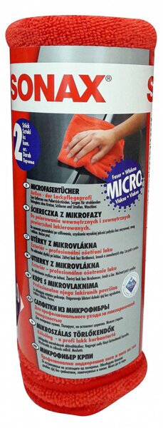 Sonax , Törlőkendő Mikroszálas, Külső 2 db (30416241)