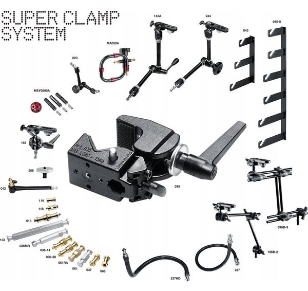 Manfrotto Sky Hook Gaffer Grip 25mm-65mm 043