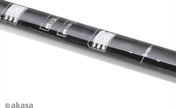 LED Szalag Akasa Vegas M 50cm 15 LED Fehér Mágneses