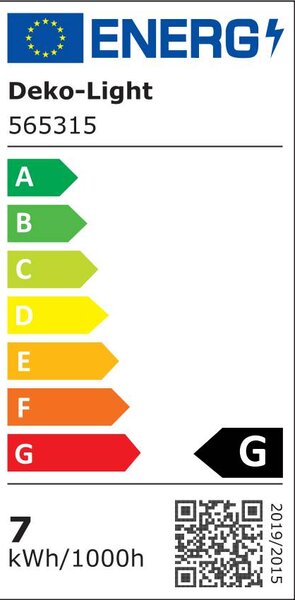 Deko Light Acrux LED-es beépíthető lámpa EEK: G (A - G) LED Fixen beépített LED-es 7 W Fehér, Nemesacél (565315)