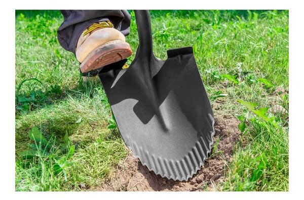 Verto 15G001 Ásó T-Rex, élezett, fanyél, műanyag markolat